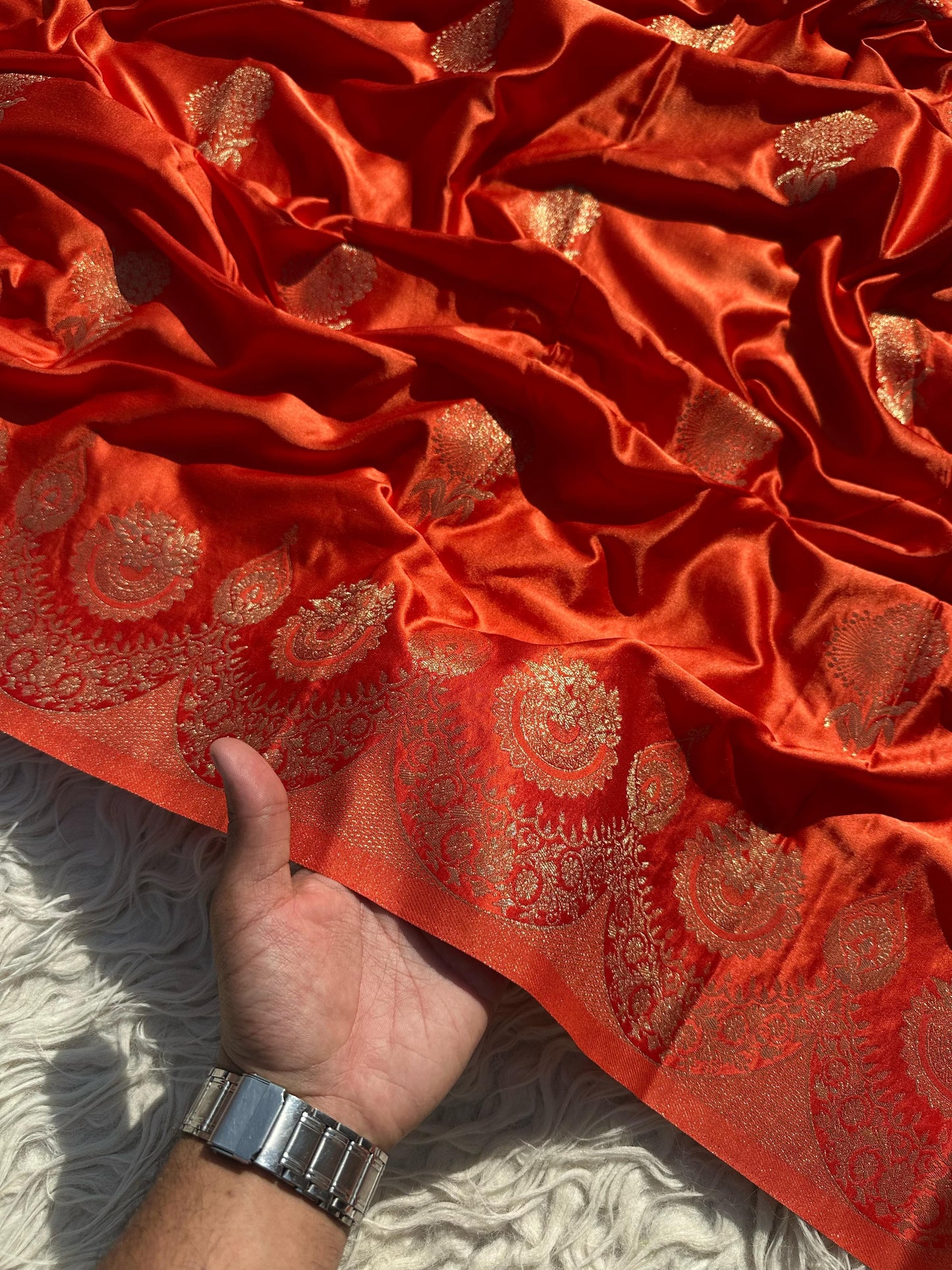 Banarsi Mashru katan silk sarees